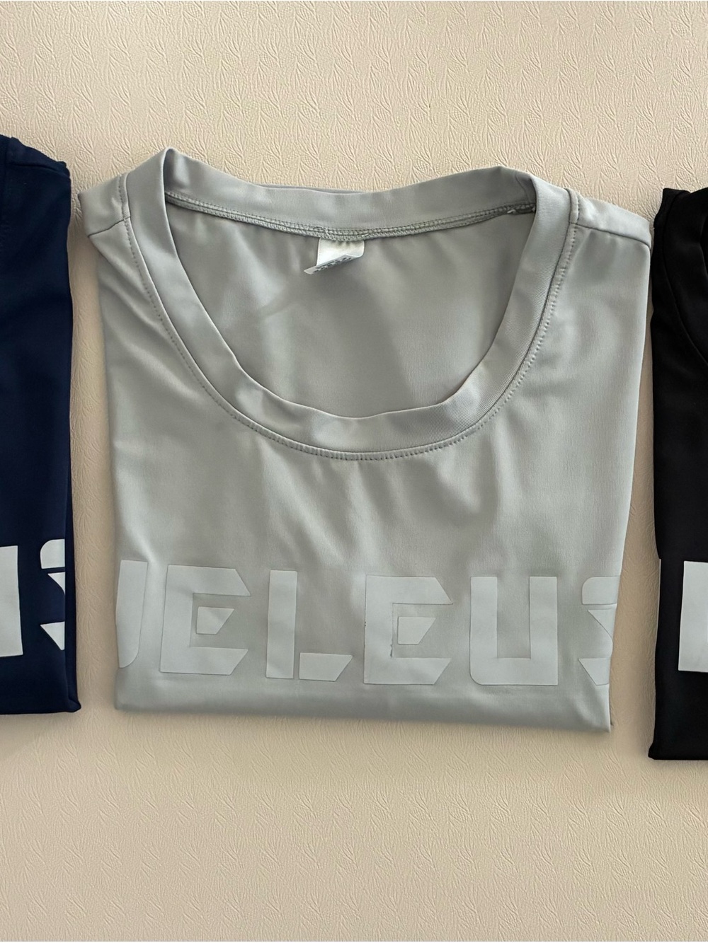 Neleus Workout Athletic Women's Crop Top Bundle of 3 ( Black,Gray,Blue) Medium